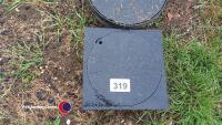 4 inspection chamber covers - 2