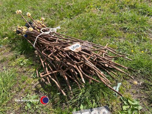 40 x electric fence stakes
