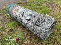 1 roll of 50m Rylock one C8/80/15 fencing wire, unused - 2