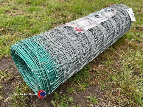 1 roll of 50m Rylock one C8/80/15 fencing wire, unused