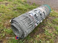 1 roll of 50m Rylock one C8/80/15 fencing wire, unused - 3
