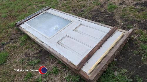 Personnel garage door, brand new