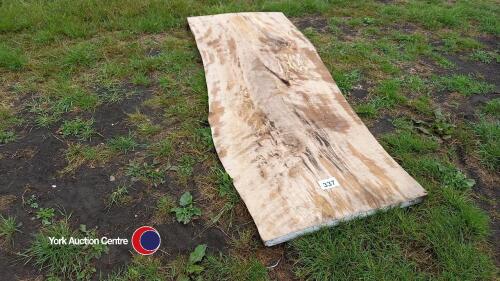 Beech slab, table top