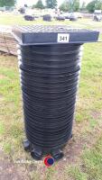 Drainage inspection chamber 1.0m deep 100mm pipes and cover