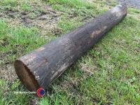Telegraph pole gate post, 7ft 2.2m long - 3
