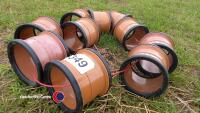 10 x drainage couplings 100mm diameter - 2