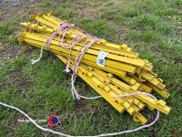 Electric fence stakes