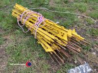 Electric fence stakes - 3