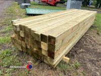 50 x fence posts 75 x 75 x 2400