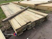 Timber - approx 11in x 4in x 1in - 2
