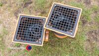 2 x compact drainage gully 100mm diameter - 2