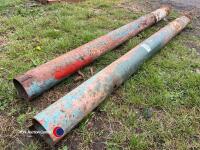Pair of metal gate posts - 3