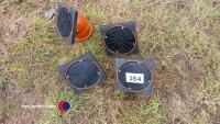 4 x drainage rodding points 100mm diameter