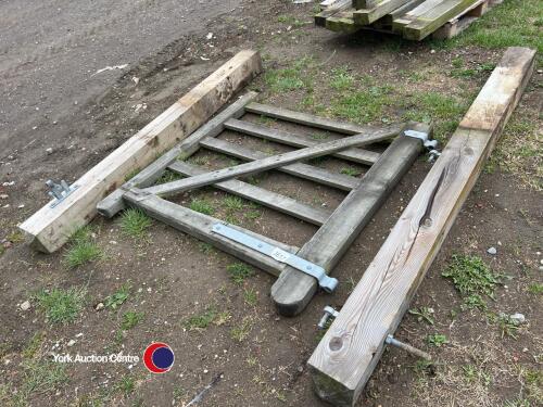 Gate and posts