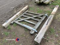 Gate and posts