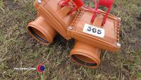 2 x drainage anti flood valve 100mm diameter - 3