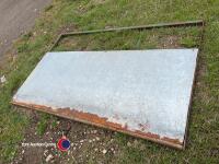6ft heavy duty sheeted gate
