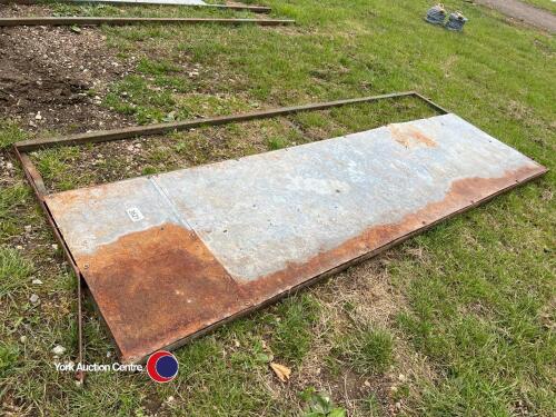 10ft heavy duty sheeted gate