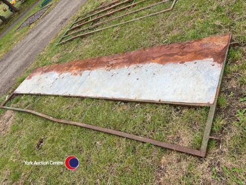 14.5ft heavy duty sheeted gate