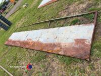 14.5ft heavy duty sheeted gate - 3