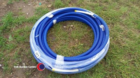 Plumbing pipe 22mm diameter in duct 50m coil