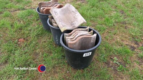 18 x William Blyth Barco left hand verge Old English pantiles