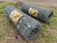 2 x 50m 4ft high new equestrian wire - 3