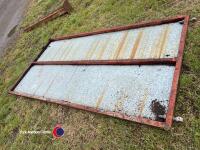 2.4m sheeted gate