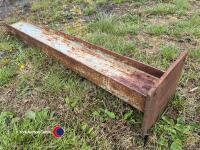 H girder gate post