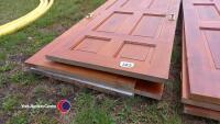 8 x solid pine doors - 3