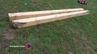 2 x 10ft post 6in x 6in
