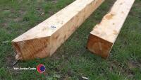 2 x 10ft post 8in x 8in - 2