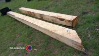2 x 10ft post 8in x 8in - 3
