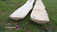 2 x Ash offcuts 15in wide - 2