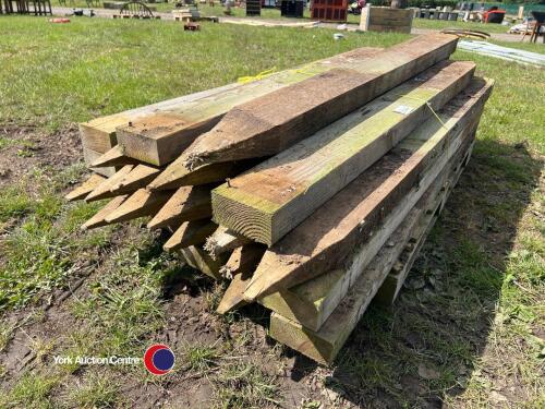 22 x posts 3 x 6in 5ft long