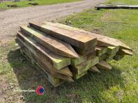 22 x posts 3 x 6in 5ft long - 2