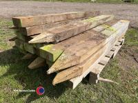 22 x posts 3 x 6in 5ft long - 3