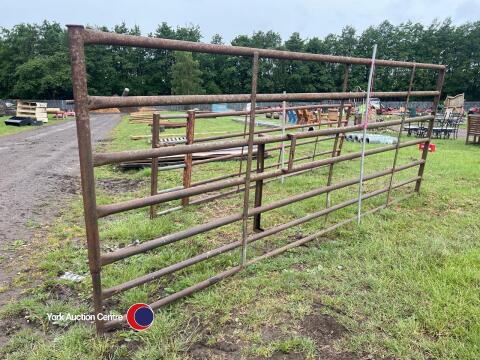 12ft seven bar steel farm gate