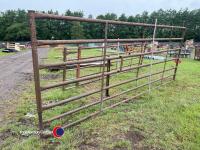 12ft seven bar steel farm gate