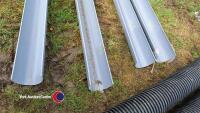 4 x 2.4m x 150mm grey gutter - 2
