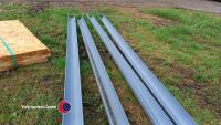 4 x 2.4m x 150mm grey gutter - 3