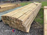 Timber - approx 118in x 3in half cuts - 3