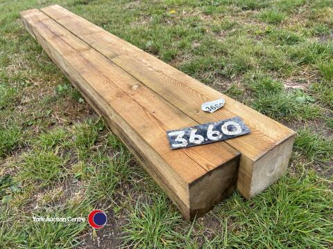 2 x Gate posts 6x6 2.4m pressure treated