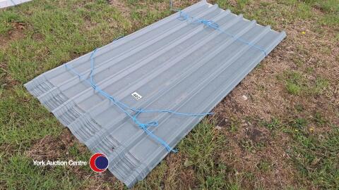 12 x1900 plus Green roof sheet, new.