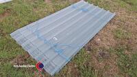 12 x1900 plus Green roof sheet, new.