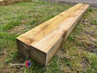 2 x Gate posts 6x6 2.4m pressure treated - 3