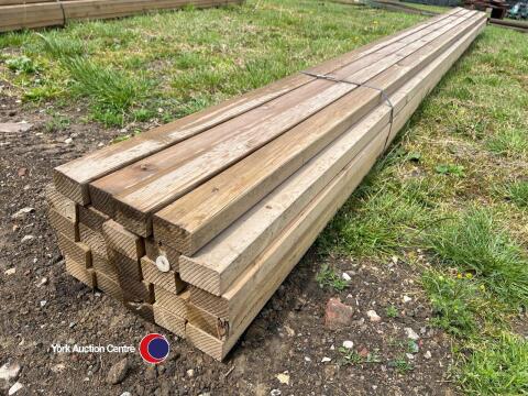 2x3 c24 pressure treated timber rails 4.8m