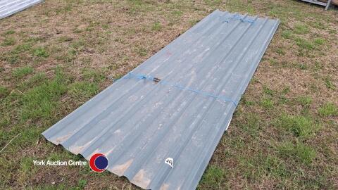 9 x 3m plus Green roof sheets, new