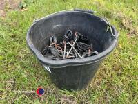 Assorted electric fence insulators - 2
