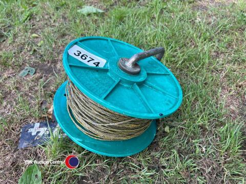 Reel of electric wire